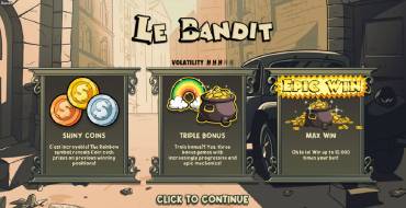 Le Bandit: Unique features