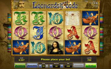 Leonardo’s Code slot online