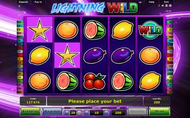 Lightning Wild slot online