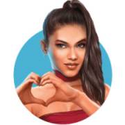 Love Island: Brunette Girl