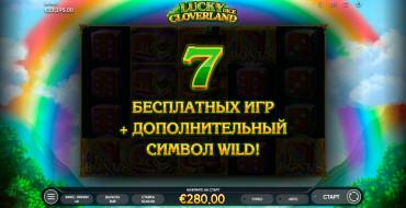 Lucky Cloverland Dice: Free spins and/or respins