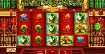 Lucky Wealth Cat: Slot machine