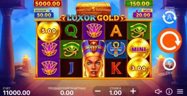 Luxor Gold: Hold and Win: Design