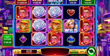 Mad Hit Wild Alice: Slot machine