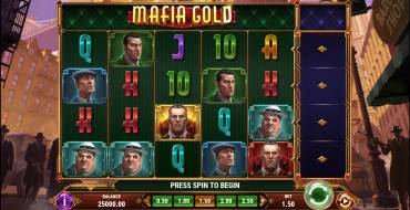 Mafia Gold: Slot machine