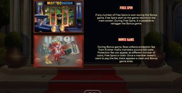 Mafioso Deluxe: Free spins and/or respins