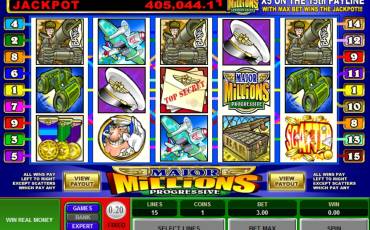 Major Millions 5 Reel - Progressive slot online