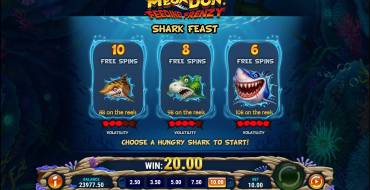 Mega Don Feeding Frenzy: Free spins