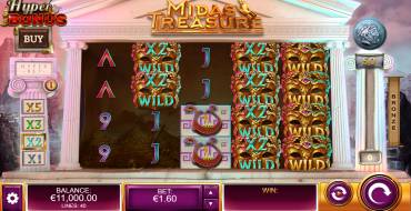 Midas Treasure: Slot machine