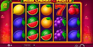 Miss Cherry Fruits: Slot machine