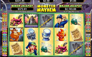 Monster Mayhem slot online