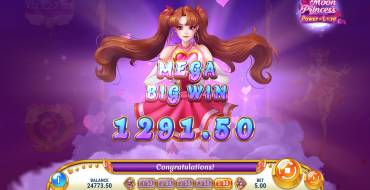 Moon Princess Power of Love: Winnings