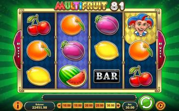 MultiFruit 81 slot online