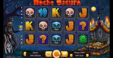 Noche Oscura: Slot machine