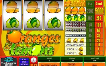 Oranges and Lemons slot online