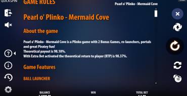 Pearl o’ Plinko – Mermaid Cove: Rules