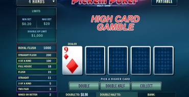 Pick’em Poker: Gamble