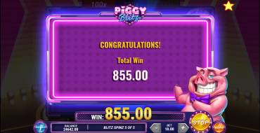 Piggy Blitz: Winnings