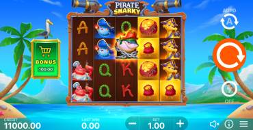 Pirate Sharky: Slot machine