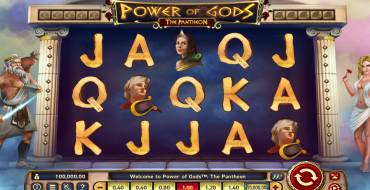 Power of Gods: The Pantheon: Slot machine