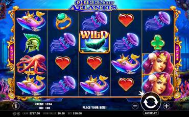 Queen of Atlantis slot online