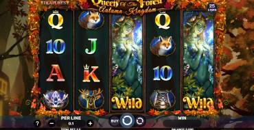 Queen Of The Forest – Autumn Kingdom: Slot machine