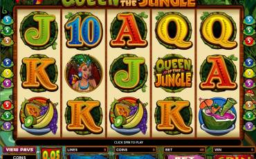 Queen of the Jungle slot online