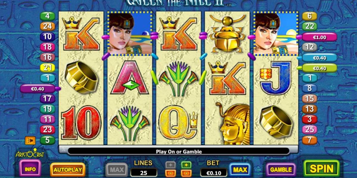 Queen of the Nile II slot online