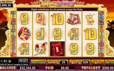 Rajah’s Rubies slot online