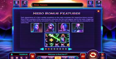 Reel Hero: Bonus games