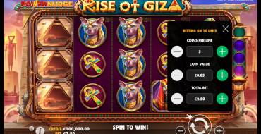 Rise of Giza: The bet