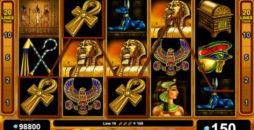 Rise of Ra: Egypt Quest: Winnings