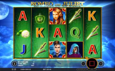 Romeo and Juliet slot online