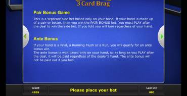 Royal Crown 3 Card Brag: Rules