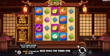 Running Sushi: Slot machine