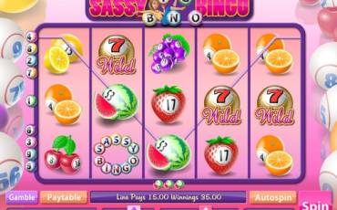 Sassy Bingo slot online