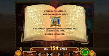 Scales of Dead: Free spins