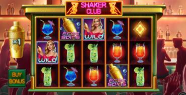 Shaker Club: Slot machine