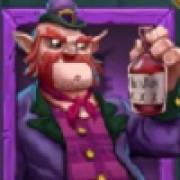 Shamrock Saints: A purple leprechaun