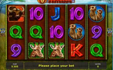 Simba slot online