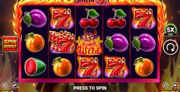 Sinful 7s: Slot machine