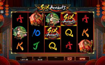 Six Acrobats slot online