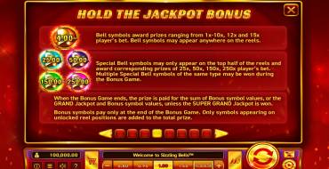 Sizzling Bells: Bonus games