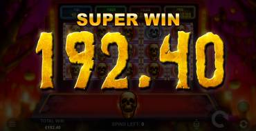 Skull Spirit 7s Hold and Win: Winnings