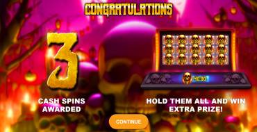 Skull Spirit 7s Hold and Win: Free spins and/or respins