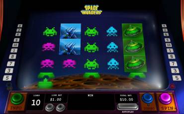 Space Invaders slot online