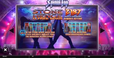 Spinal Tap: Free spins