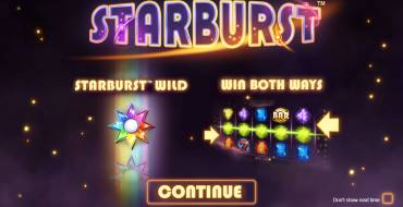 Starburst: Starburst - NetEnt