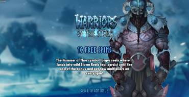 Stormforged: Free spins