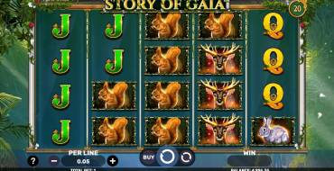 Story Of Gaia: Slot machine